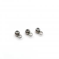 304 Stainless Steel Stopper Beads DIY original color Sold By Bag
