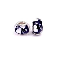 European Resin Beads with Iron Lantern silver color plated DIY Approx Sold By Bag