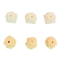 Resin Jewelry Beads Flower Carved DIY mixed colors Approx Sold By Bag