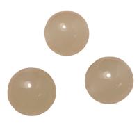 Resin Jewelry Beads Round epoxy gel DIY & luminated white Sold By Bag