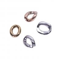 Acryl Linking Ring, UV-plating, DIY & verschillende stijlen voor de keuze, meer kleuren voor de keuze, 200pC's/Bag, Verkocht door Bag