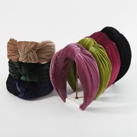 Faixas de cabelo, Pleuche, feito à mão, para mulher, Mais cores pare escolha, 170x125mm, vendido por PC