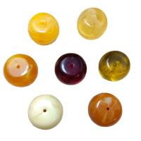 Akril nakit Beads, Kanta, epoksi naljepnica, možete DIY, više boja za izbor, 20x16mm, Približno 100računala/Torba, Prodano By Torba