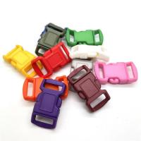 البلاستيك حقيبة المتشابكة بوكلي, ديي, المزيد من الألوان للاختيار, 28.50x15.10x6mm, تباع بواسطة PC