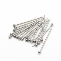 Stainless Steel Headpins 304 Stainless Steel electrolyzation original color Sold By Bag