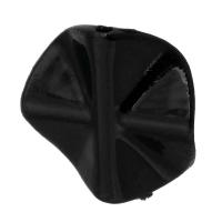 Акриловые ювелирные изделия Бисер, Акрил, DIY, черный, 25x25x5mm, отверстие:Приблизительно 2mm, продается сумка