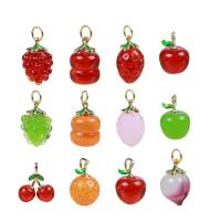 Rostliny Lampwork Přívěsky, Vinuté, ovoce, DIY & různé styly pro výběr, více barev na výběr, Prodáno By PC