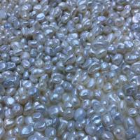 Reborn kultivované sladkovodní perle, Sladkovodní Pearl, DIY & bez otvoru, bílý, 5-8mm, 10PC/Bag, Prodáno By Bag