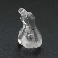 アクリルペンダント, アクリル, DIY, 透明色（例えばガラス）, 12x21x12mm, 穴:約 1mm, 売り手 バッグ