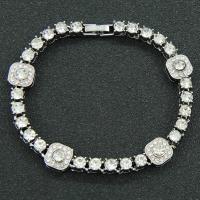 Rhinestone Bracelet Zinc Alloy fashion jewelry & Unisex & with rhinestone nickel lead & cadmium free Sold By PC