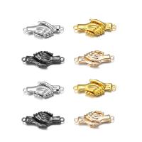 Brass Magnetic Clasp Zinc Alloy stoving varnish DIY nickel lead & cadmium free Sold By Bag
