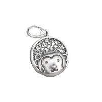 Thailand Sterling Silver Pendants Chinese Zodiac Antique finish DIY silver color Approx 4mm Sold By Lot