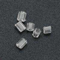 Transparent Acrylic Beads DIY clear Approx 0.5mm Sold By Bag