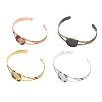 Iron Bangle Cuff Findings plated DIY nickel lead & cadmium free Sold By PC