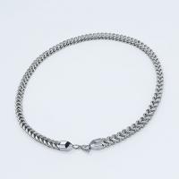 Stainless Steel Chain Necklace 316L Stainless Steel electrolyzation  & for man original color Sold By PC
