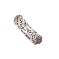 Thailand Sterling Silver Connector Antique finish silver color Sold By Lot