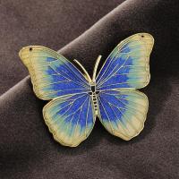 Enamel Brooch Zinc Alloy Butterfly fashion jewelry & for woman nickel lead & cadmium free Sold By PC
