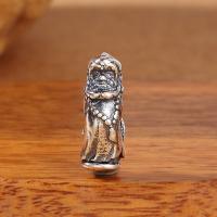 Thailand Sterling Silver Spacer Bead Rondelle Antique finish DIY silver color Approx 2mm Sold By Lot