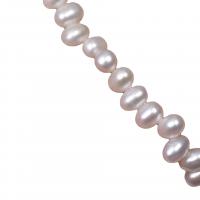 Cultured Rice Freshwater Pearl Beads DIY 5-6mm Length 36-38 cm Sold By PC