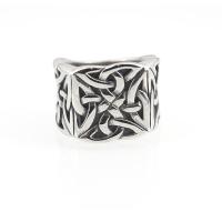 Titanium Steel Finger Ring vintage & Unisex US Ring Sold By PC