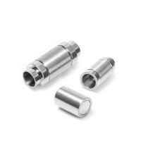 Stainless Steel Magnetic Clasp 304 Stainless Steel Vacuum Plating DIY 24mm Approx 6mm Sold By Lot