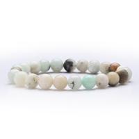 Natural Amazonite Bracelets ​Amazonite​ fashion jewelry & Unisex Length Approx 7.48 Inch Sold By PC
