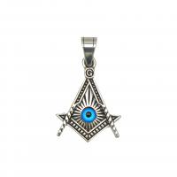 Evil Eye Pendants 316L Stainless Steel with Glass fashion jewelry & Unisex Sold By PC