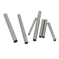 Grânulos de tubo de aço inoxidável, Aço inoxidável 304, DIY & tamanho diferente para a escolha, cor original, 100PCs/Bag, vendido por Bag