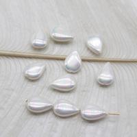 Naturlig Freshwater Shell Perler, forskellige stilarter for valg, hvid, 20pc'er/Lot, Solgt af Lot