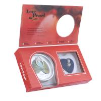 Oyster & Wish Pearl Kit Clam Wish Pearl Oyster & necklace with Brass platinum plated Natural & 2 pieces & DIY 5-6mm Length 17 Inch Sold By Set