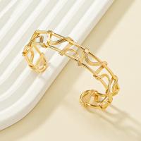 Zinc Alloy Bangle gold color plated fashion jewelry & for woman nickel lead & cadmium free 13mm Sold By PC