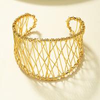Zinc Alloy Bangle gold color plated fashion jewelry & for woman & hollow nickel lead & cadmium free Inner Approx 60mm Sold By PC