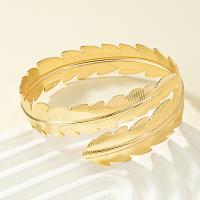 Zinc Alloy Bangle gold color plated fashion jewelry & for woman nickel lead & cadmium free 16mm Inner Approx 65mm Sold By PC