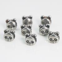 Stainless Steel Spacer Beads 304 Stainless Steel anoint fashion jewelry & polished & DIY original color Sold By PC