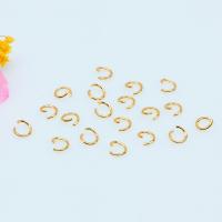 Brass Open Jump Ring high quality plated DIY Sold By Lot