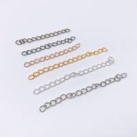 Iron Extender Chain plated Sold By Lot