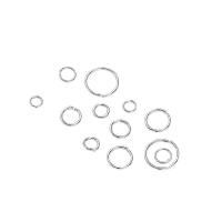 Messing Open sprong Ring, plated, DIY & verschillende grootte voor keus, meer kleuren voor de keuze, nikkel, lood en cadmium vrij, Verkocht door PC