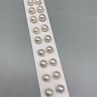 Ronde Gekweekte Zoetwater Parel kralen, DIY, wit, 10-11mm, Verkocht door pair