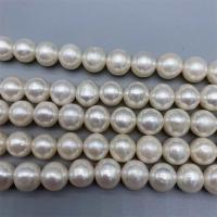 Cultured Round Freshwater Pearl Beads DIY white 8.5-10mm Sold Per Approx 15 Inch Strand
