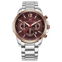 Men Wrist Watch Zinc Alloy with Glass & 304 Stainless Steel Chinese watch movement nickel lead & cadmium free Life water resistant & for man Approx 8.58 Inch  Sold By PC