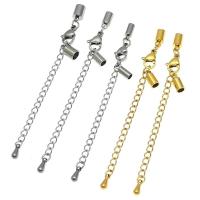 Stainless Steel Extender Chain 304 Stainless Steel plated DIY Length Approx 2.36 Inch Sold By Bag