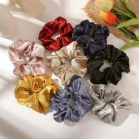 Hair Scrunchies Cloth handmade fashion jewelry & for woman 80mm Sold By PC
