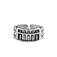 Zinc Alloy Finger Ring Abacus plated Adjustable & for woman Sold By Lot