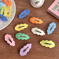 Hair Snap Clips Plastic with Zinc Alloy for woman Sold By PC