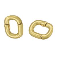 Brass Snap Clasp gold color plated fashion jewelry & DIY golden Sold By PC