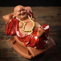 Buddhist Gift Decoration Porcelain half handmade for home and office & durable Sold By PC