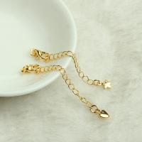 Brass Extender Chain 14K gold-filled DIY nickel lead & cadmium free Length Approx 5 cm Sold By PC