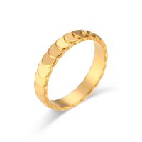 ステンレス鋼の指環, 304ステンレススチール, 異なるサイズの選択 & 女性用, 金色, 3.90mm, 売り手 パソコン