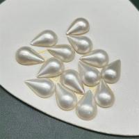 Akoya Odlade Pärlor Bead, Dropp, DIY, vit, 12*19mm, Säljs av PC