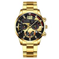 Men Wrist Watch Zinc Alloy with Glass Chinese watch movement waterproofless & for man plated Sold By Lot
